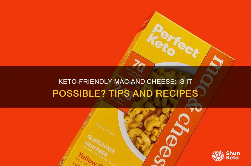 can i have mac and cheese on keto