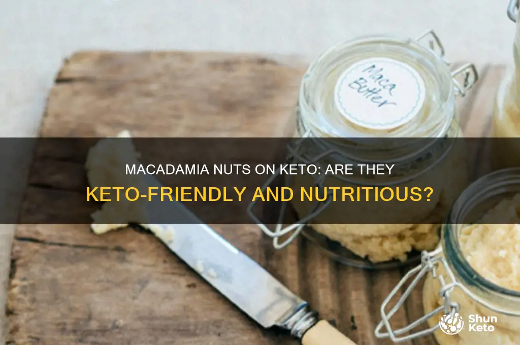 can i have macadamia nuts on keto