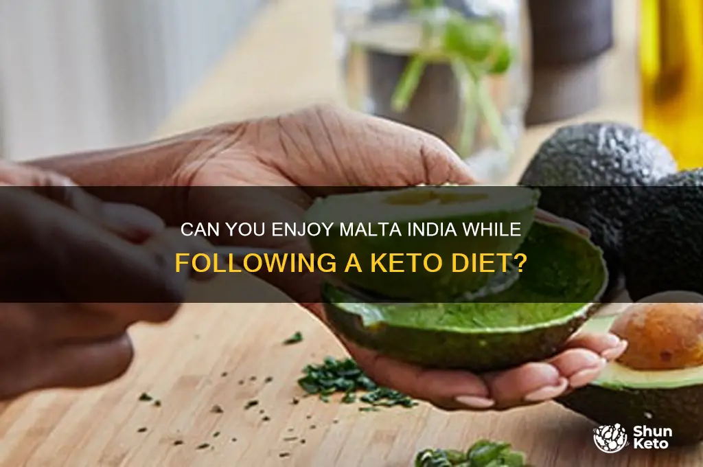 can i have malta india on keto