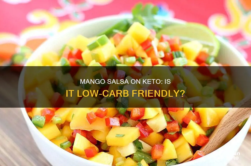 can i have mango salsa on a keto diet