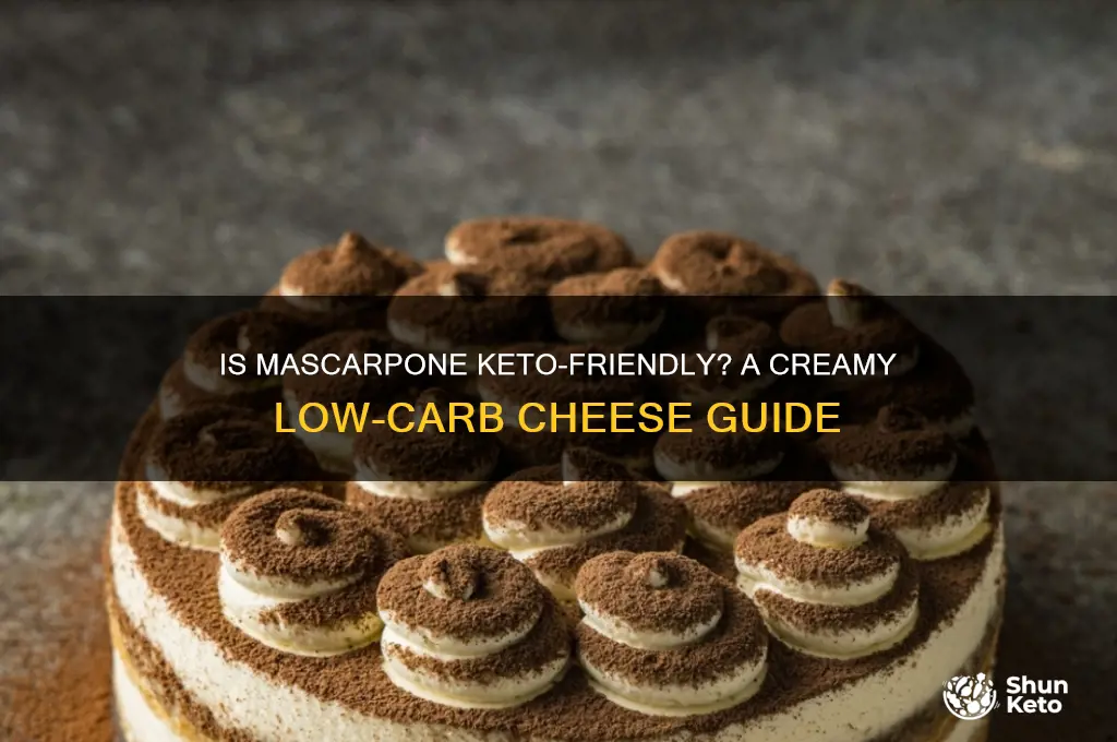 can i have mascarpone on keto