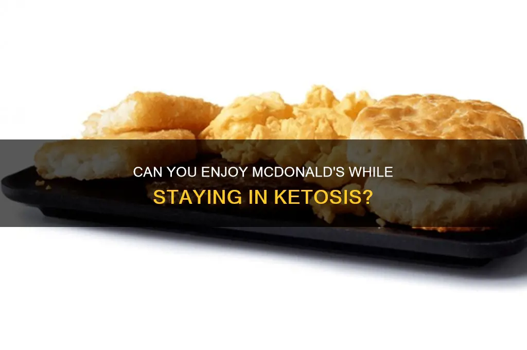 can i have mcdonalds on keto