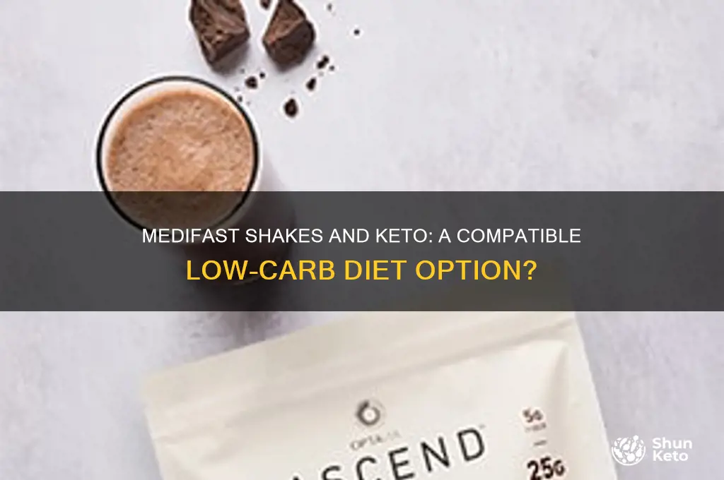can i have medifast shakes on keto