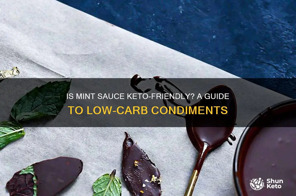 can i have mint sauce on keto diet