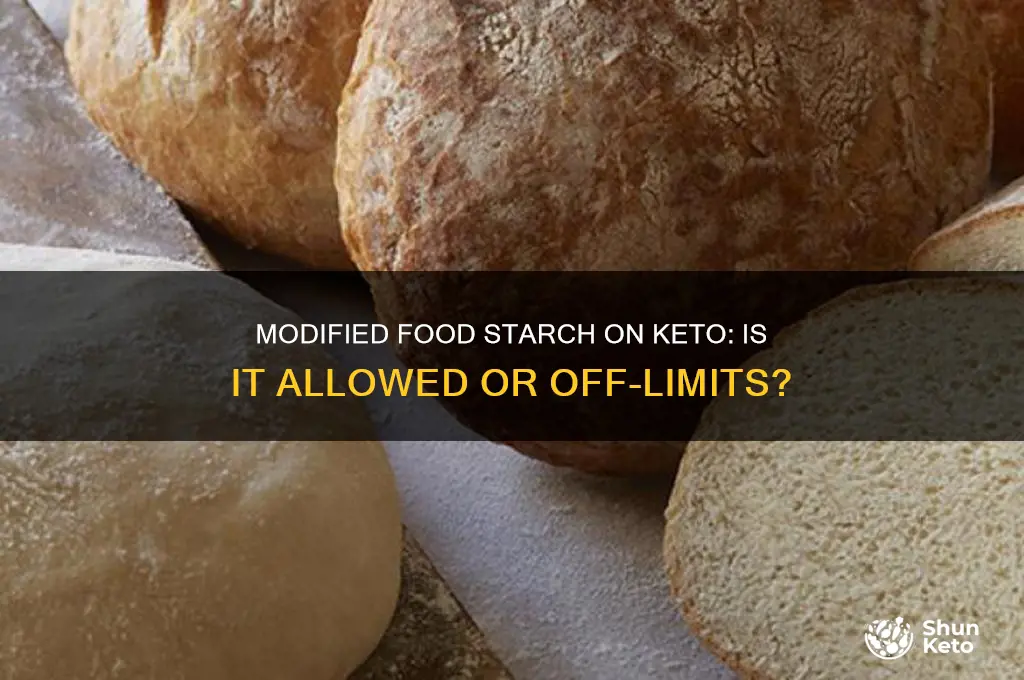 can i have modified food startcho n keto