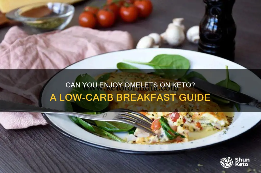 can i have omelet on keto