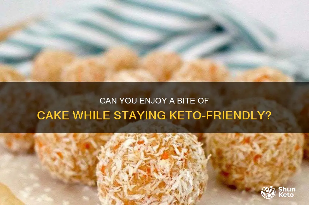 can i have one bite of cake on keto