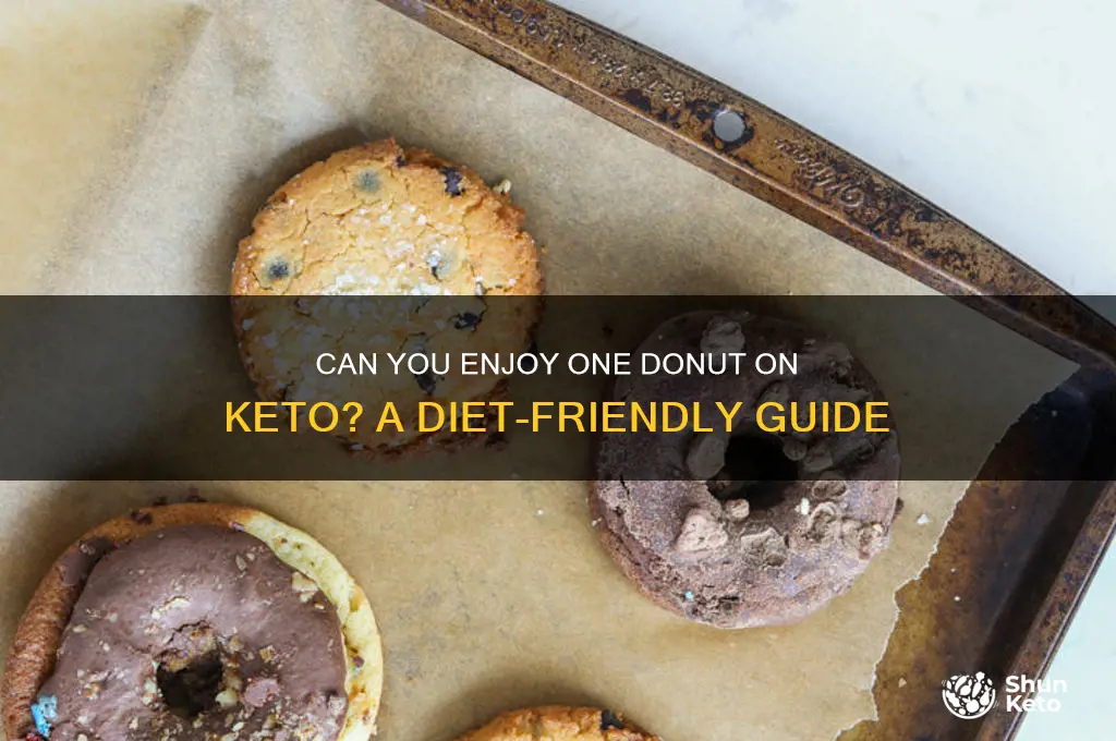 can i have one donut on keto