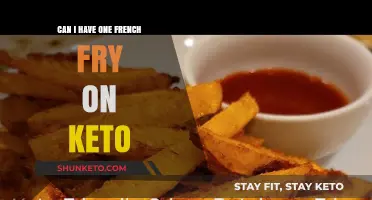 One French Fry on Keto: Cheat Day or Diet Breaker?