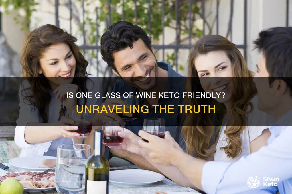 can i have one glass of wine on keto