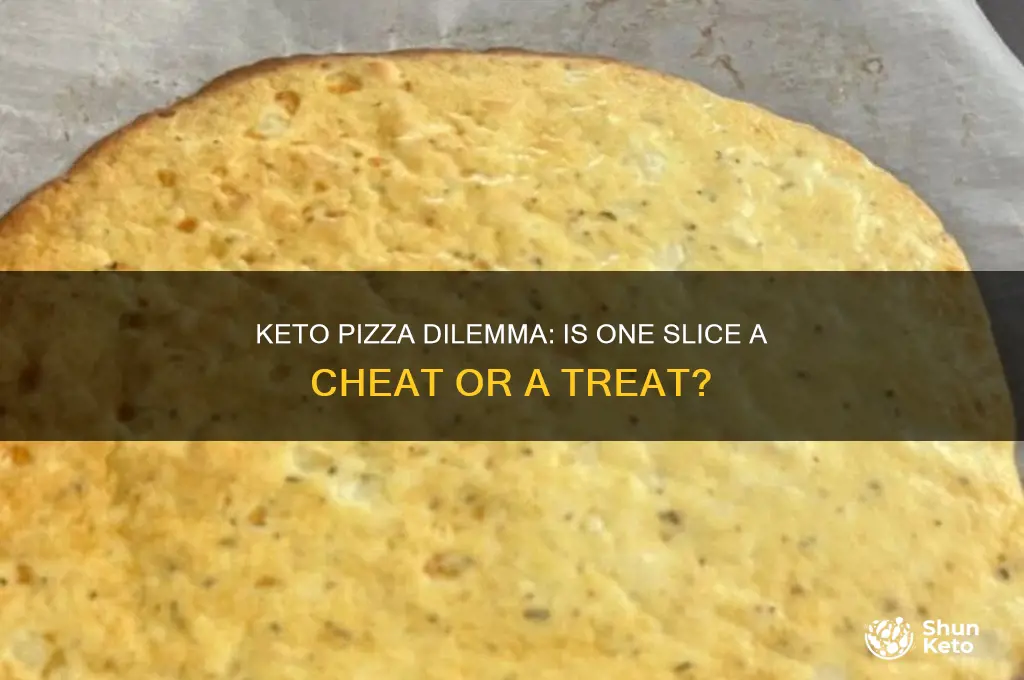 can i have one slice of pizza on keto