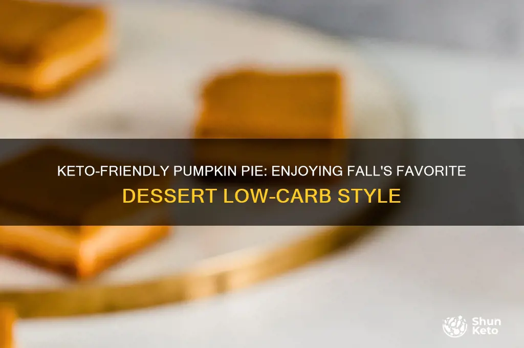 can i have oumpkin pie on keto