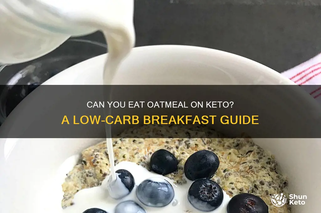 can i have outmeal on keto