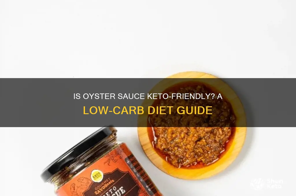 can i have oyster sauce on keto