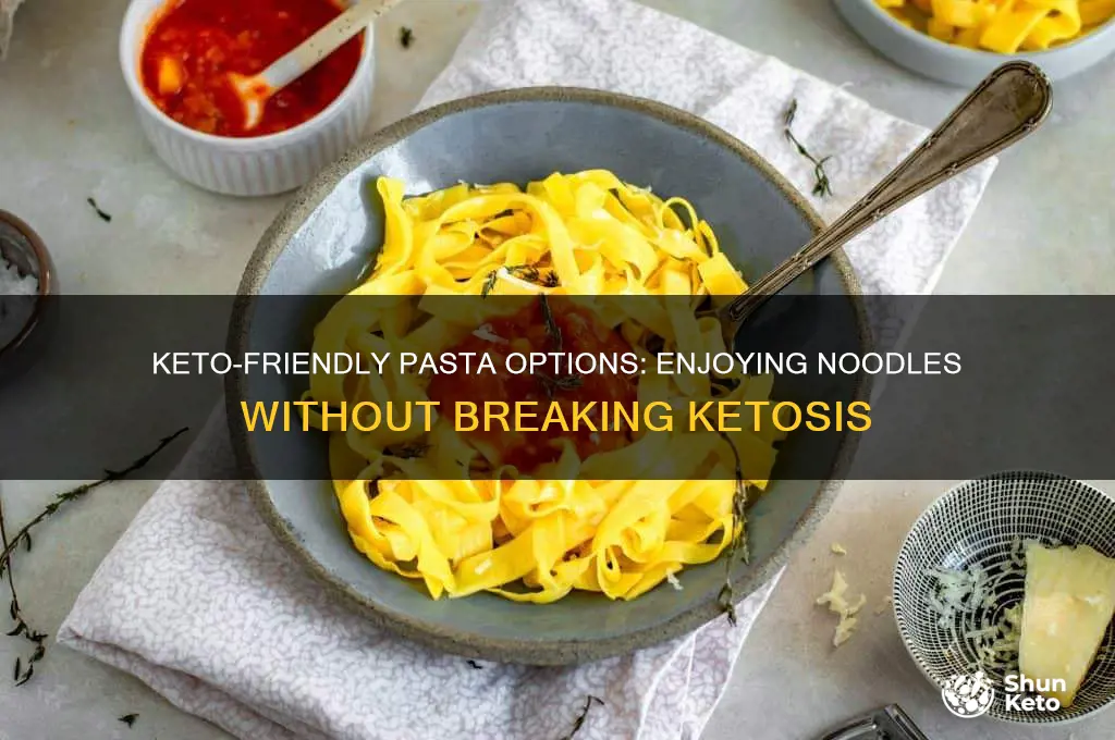 can i have pasta on the keto diet