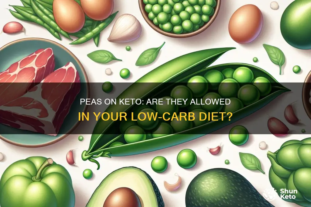 can i have peas in keto diet