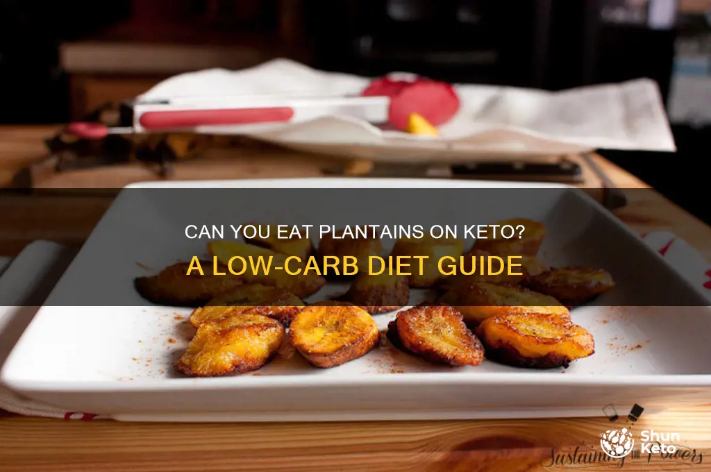 can i have plantain on keto