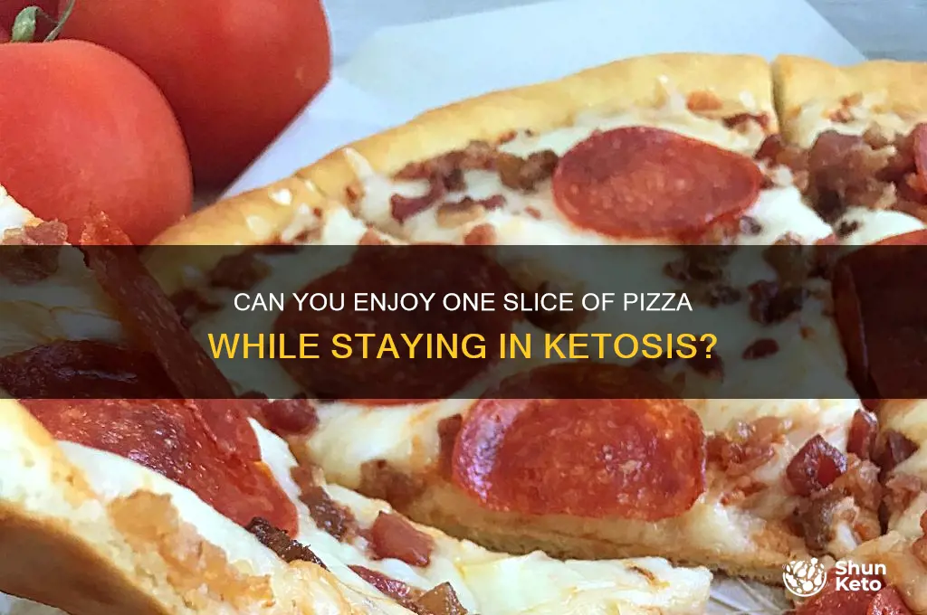can i have pne slice of pizza on keto
