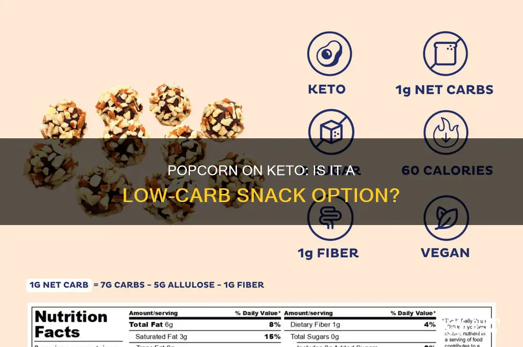 can i have popcorn on keto