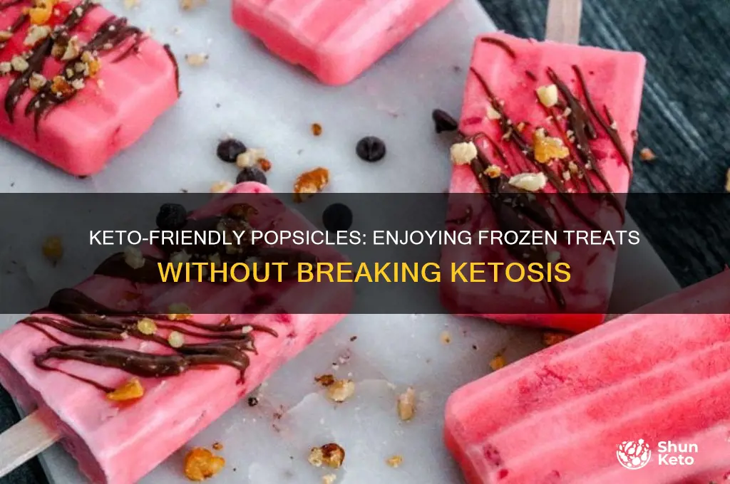 can i have popsicles on keto