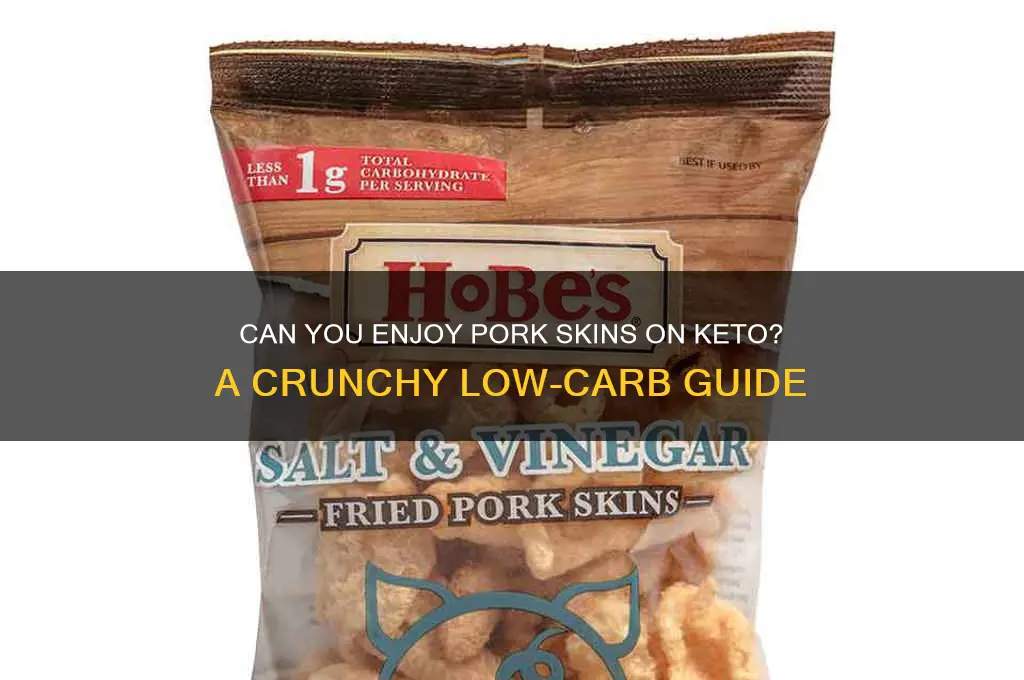 can i have pork skins on keto