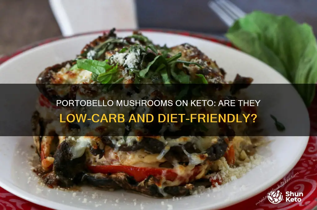 can i have portobello mushrooms on keto