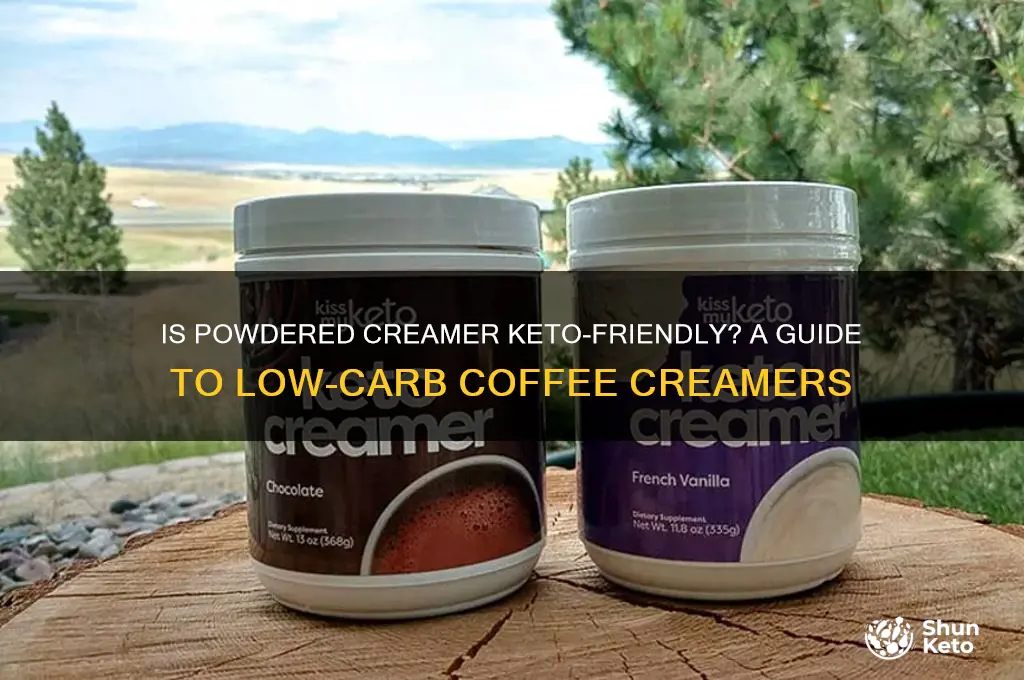can i have powdered creamer on keto