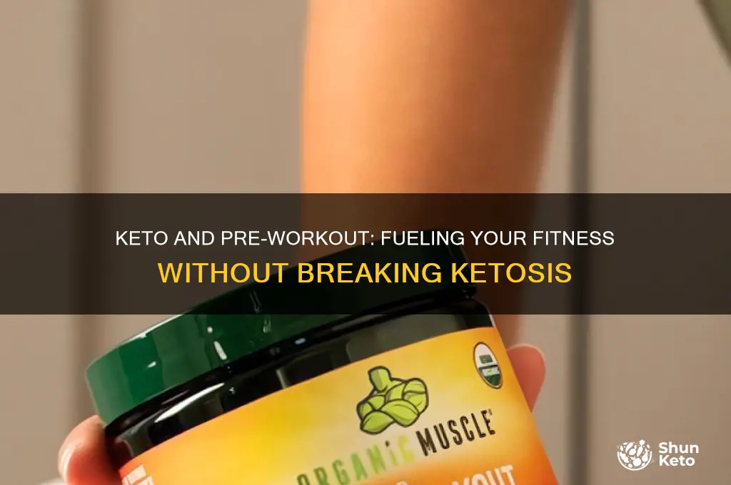can i have pre workout on keto