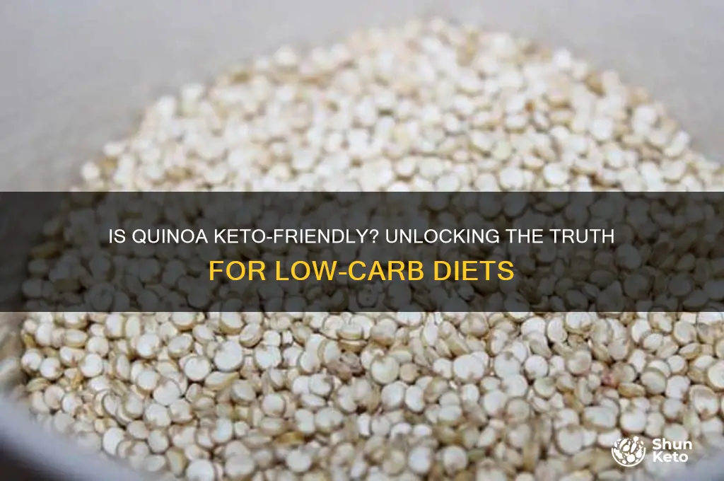 can i have quinoa on keto