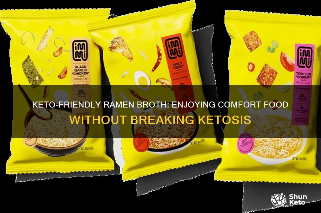 can i have ramen broth on keto