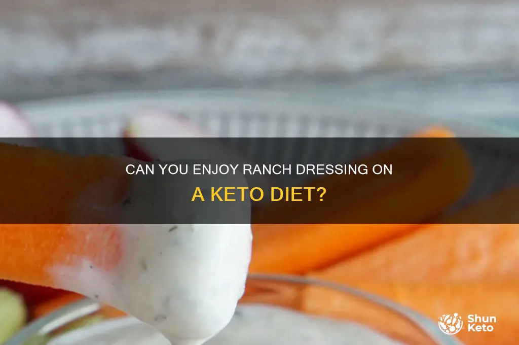 can i have ranch on keto