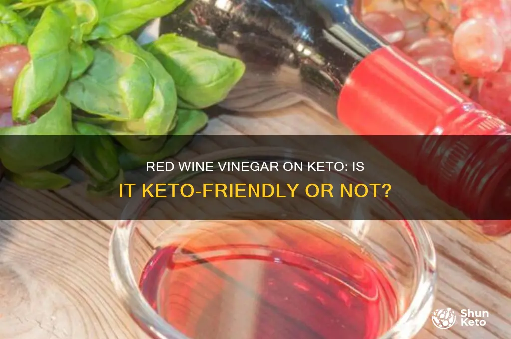 can i have red wine vinegar on keto diet