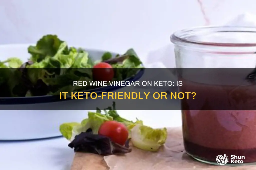 can i have red wine vinegar on keto