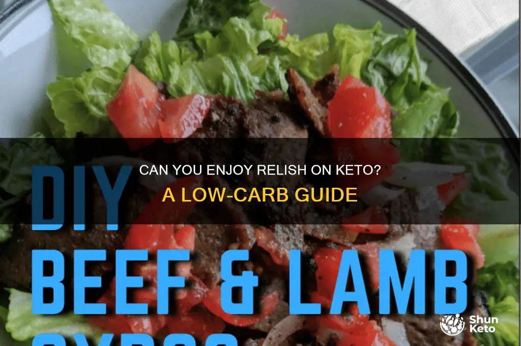 can i have relish on keto