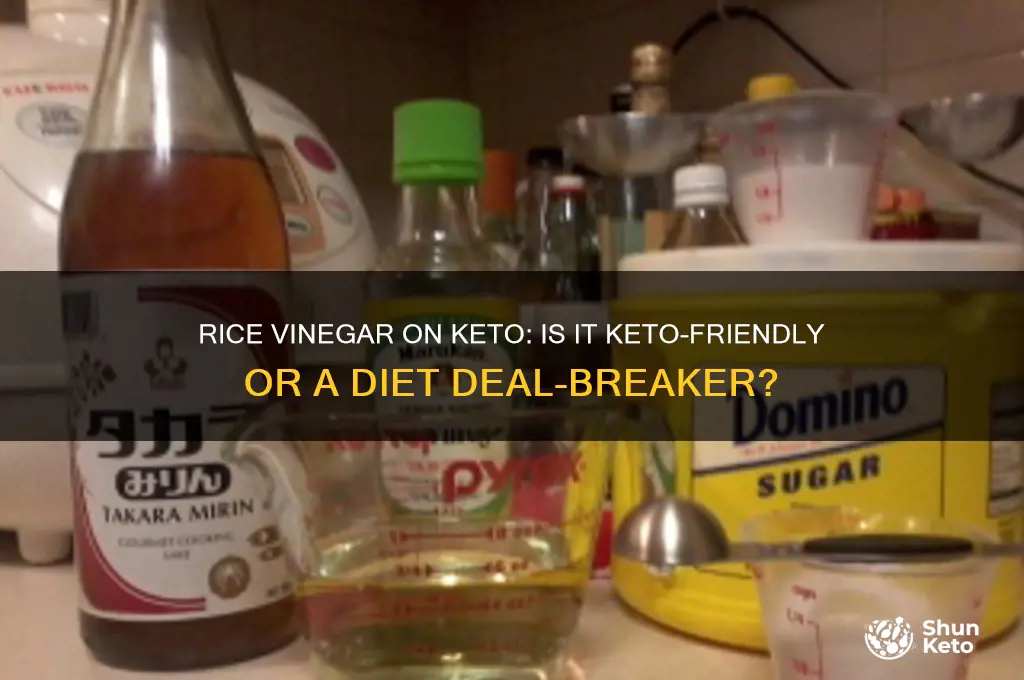 can i have rice vinegar on keto