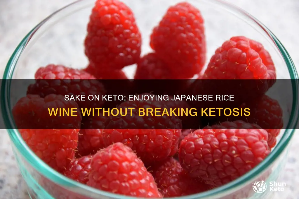 can i have sake on keto