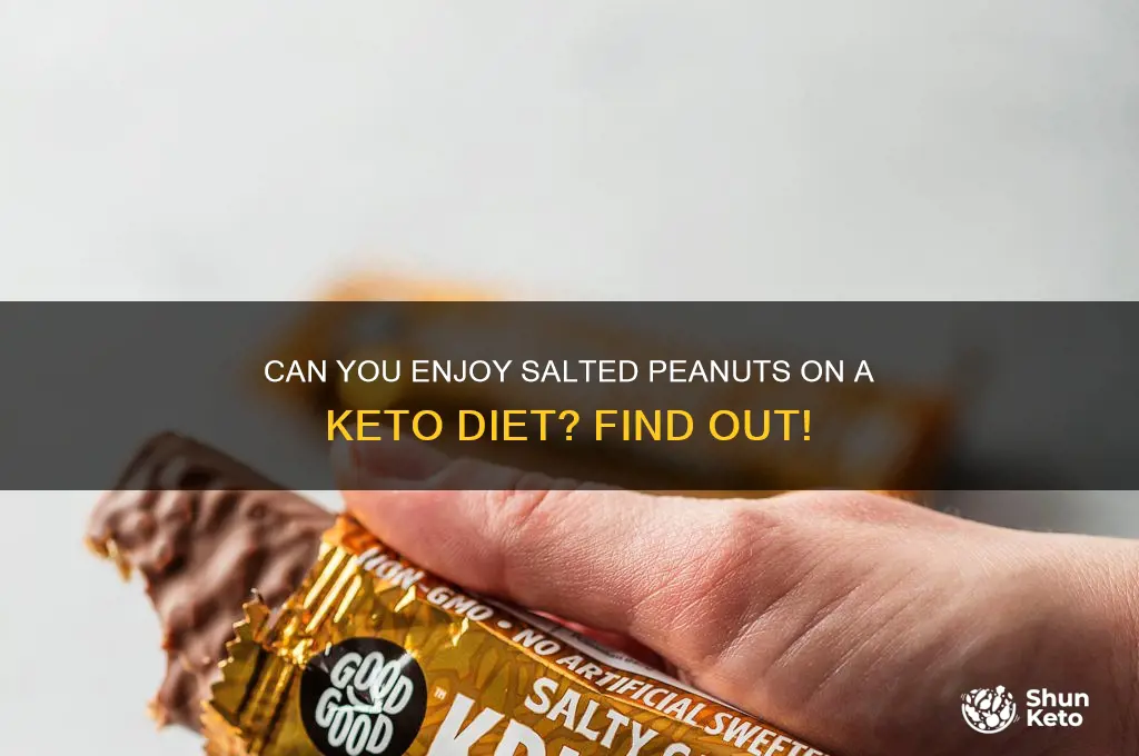 can i have salted peanuts on keto