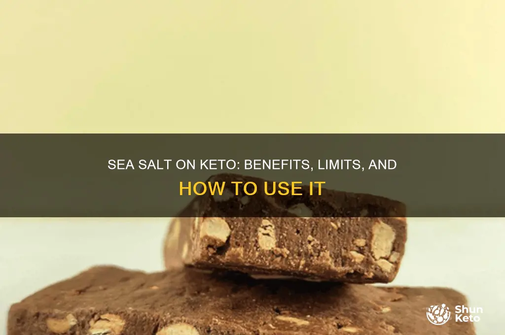 can i have sea salt on keto diet