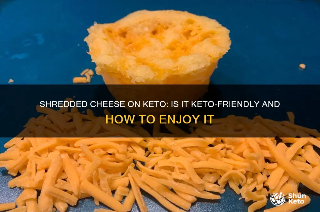 can i have shredded cheese on keto