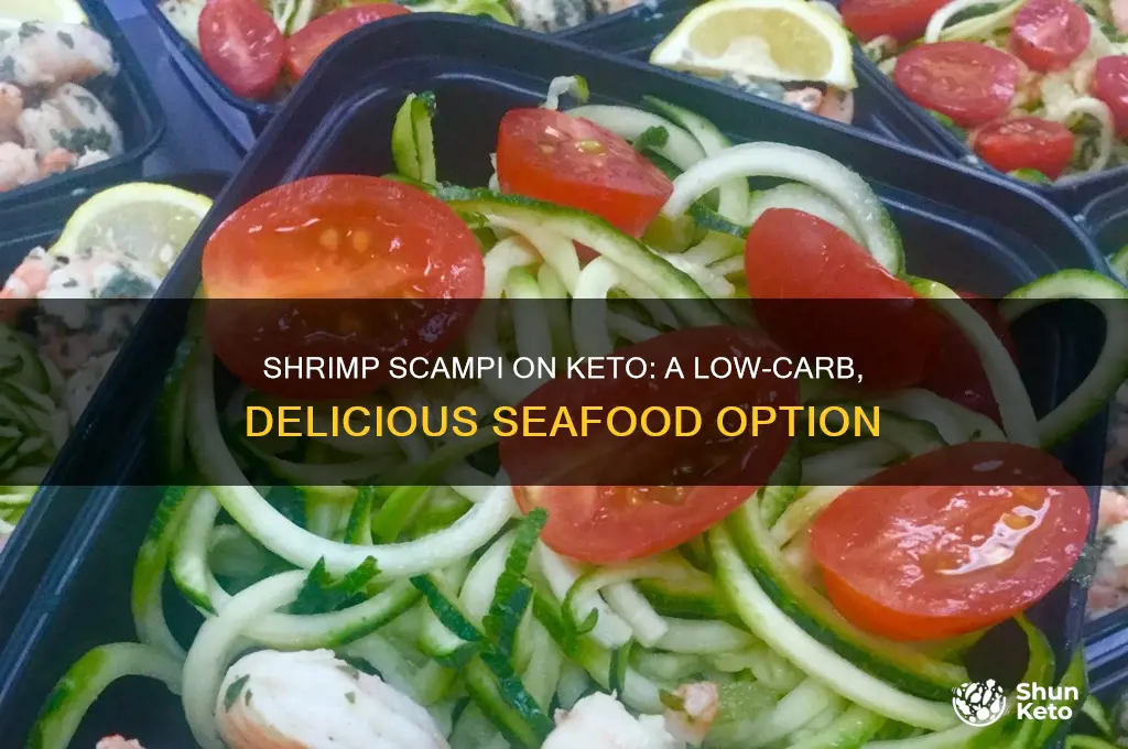 can i have shrimp scampi on keto
