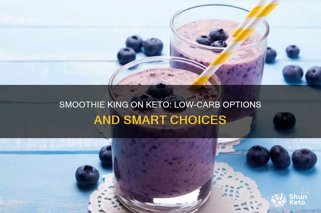 can i have smoothie king on keto diet