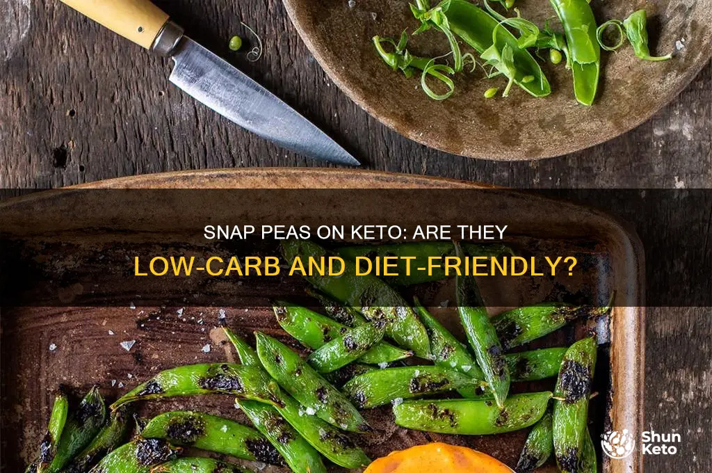 can i have snap peas on keto
