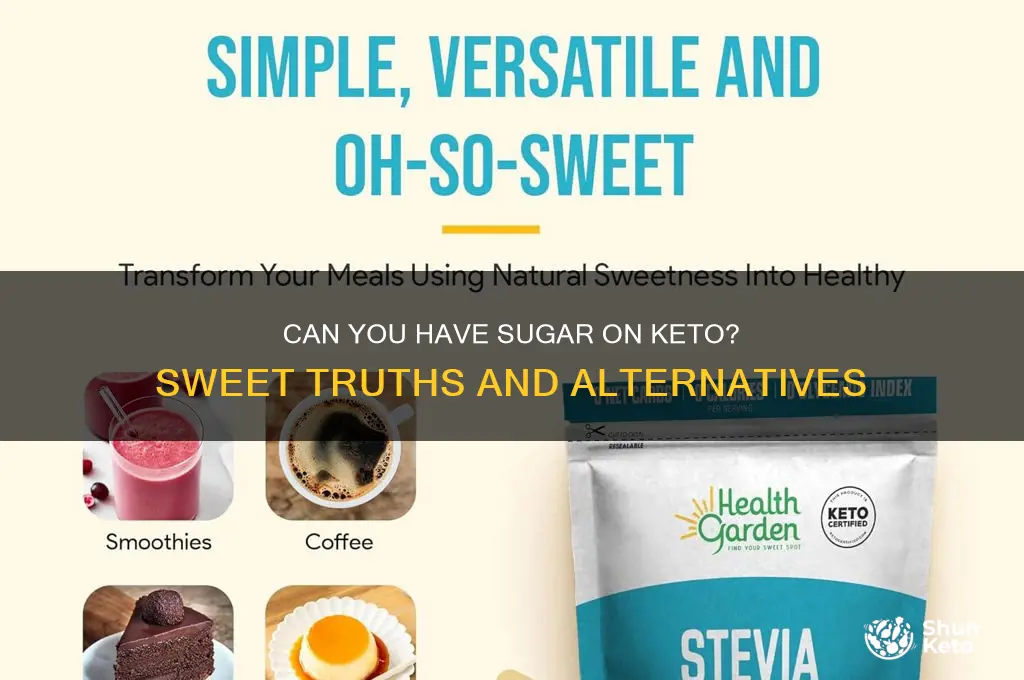 can i have some sugar on keto diet