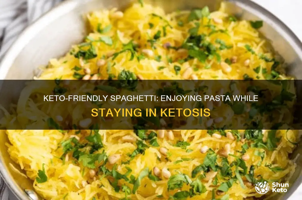 can i have spaghetti on keto