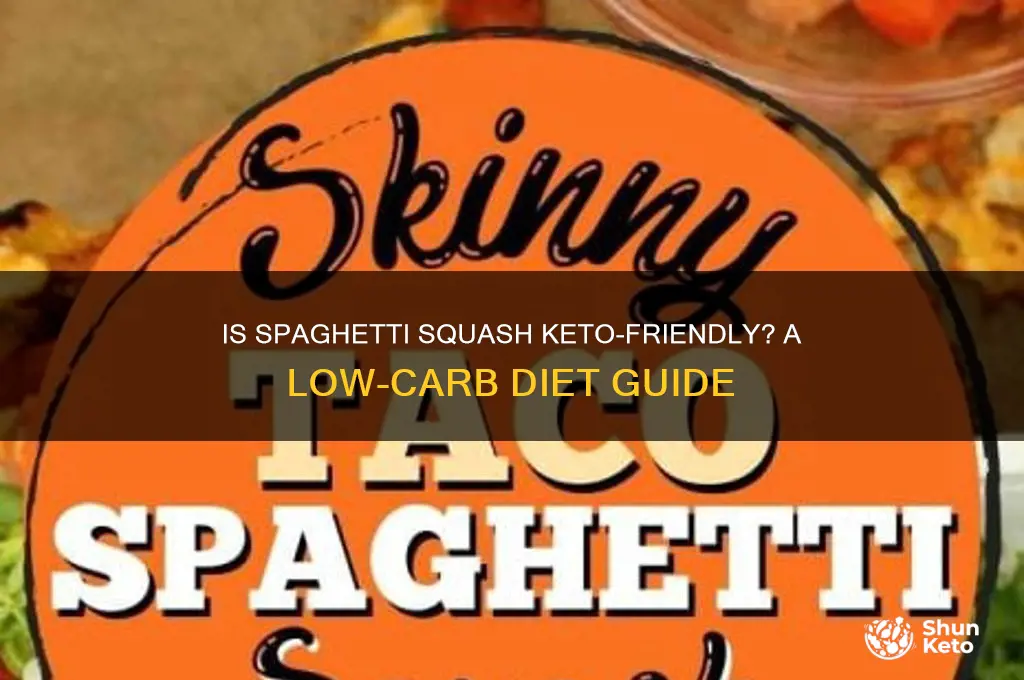 can i have spaghetti squash keto diet