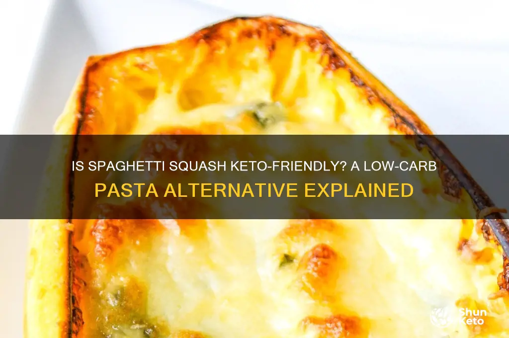 can i have spaghetti squash on keto
