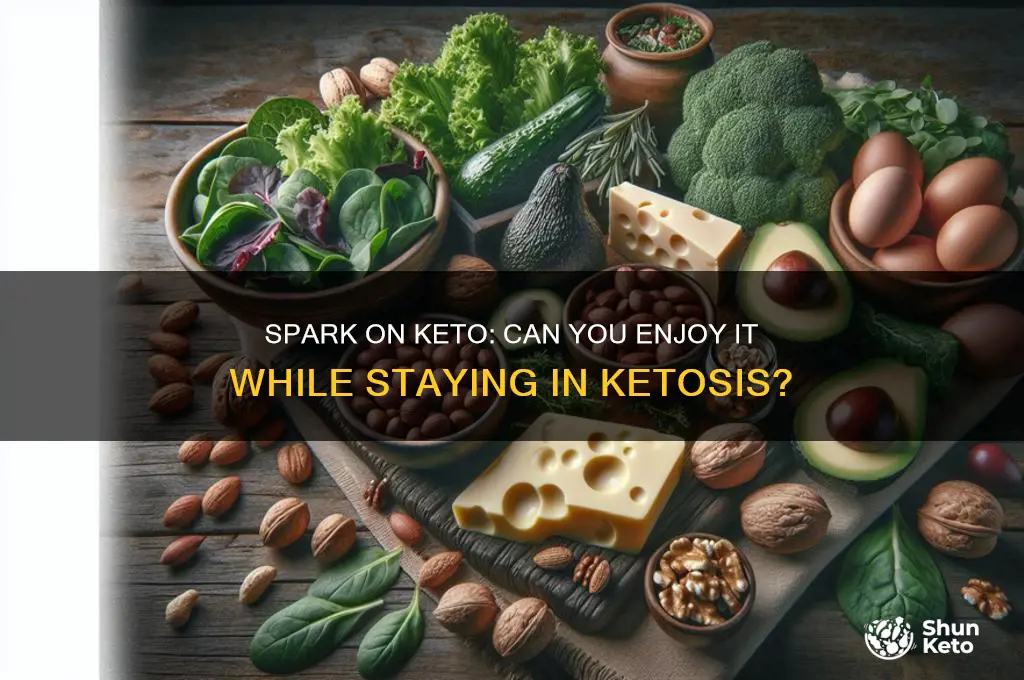 can i have spark on keto diet