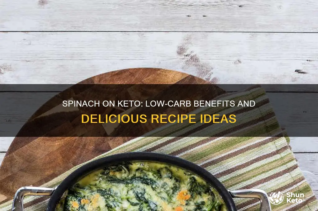 can i have spinach on keto
