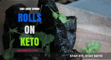 Keto-Friendly Spring Rolls: Enjoying Crunch Without Breaking Your Diet