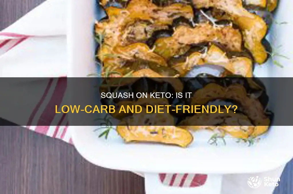 can i have squash on keto diet